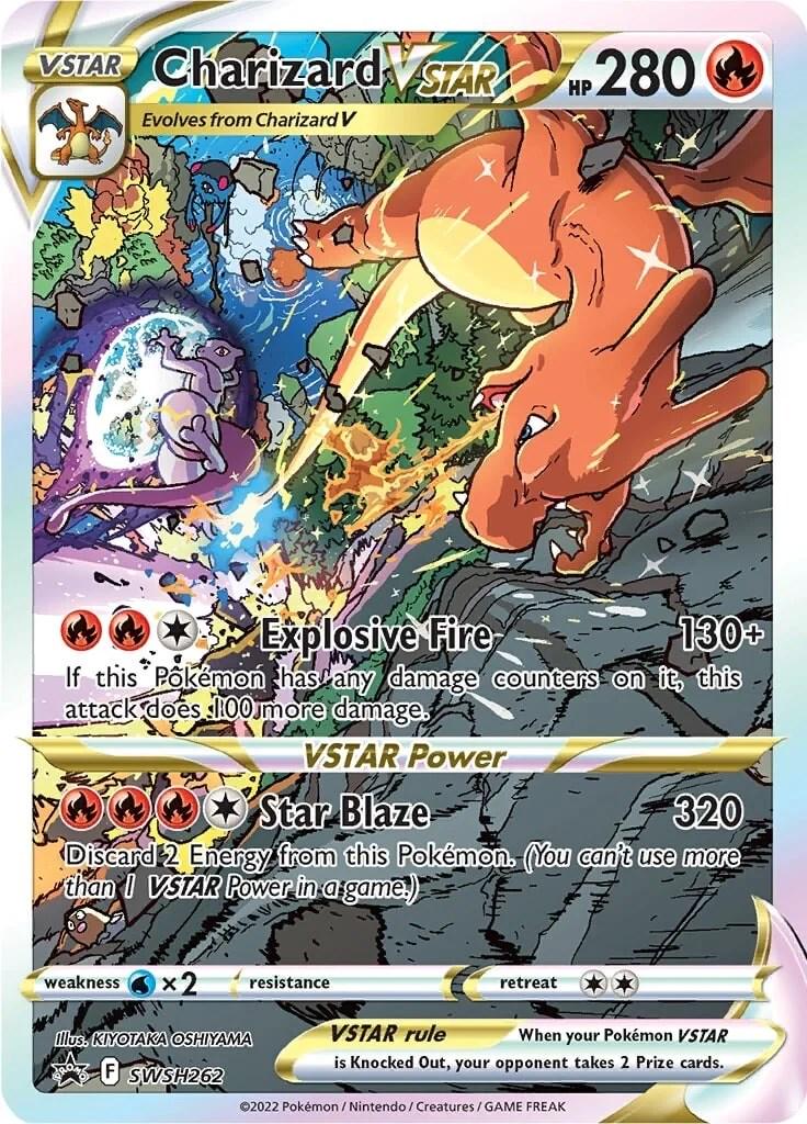 Charizard VStar SWSH262 - Black Star Promo (LP)
