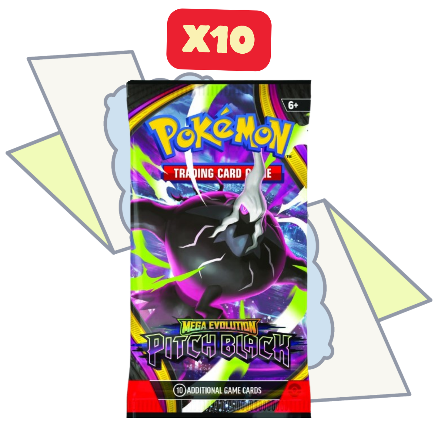 10x Pitch Black Booster Packs | Pokemon TCG