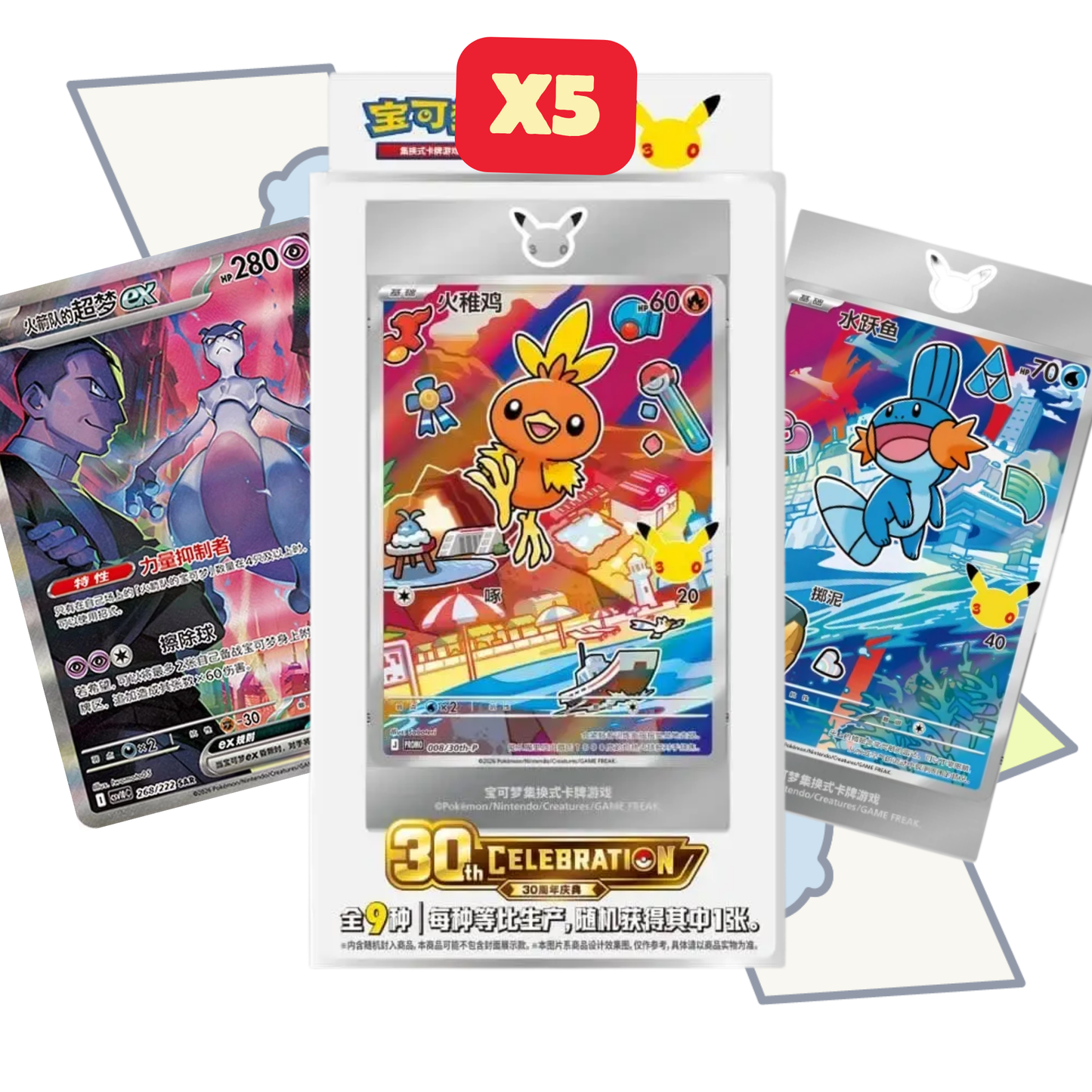 5x 30th Anniversary First Partners Vol.3 Box | S-Chinese