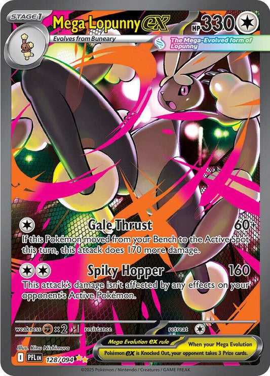 Mega Lopunny EX 128/094 SIR - Phantasmal Flames