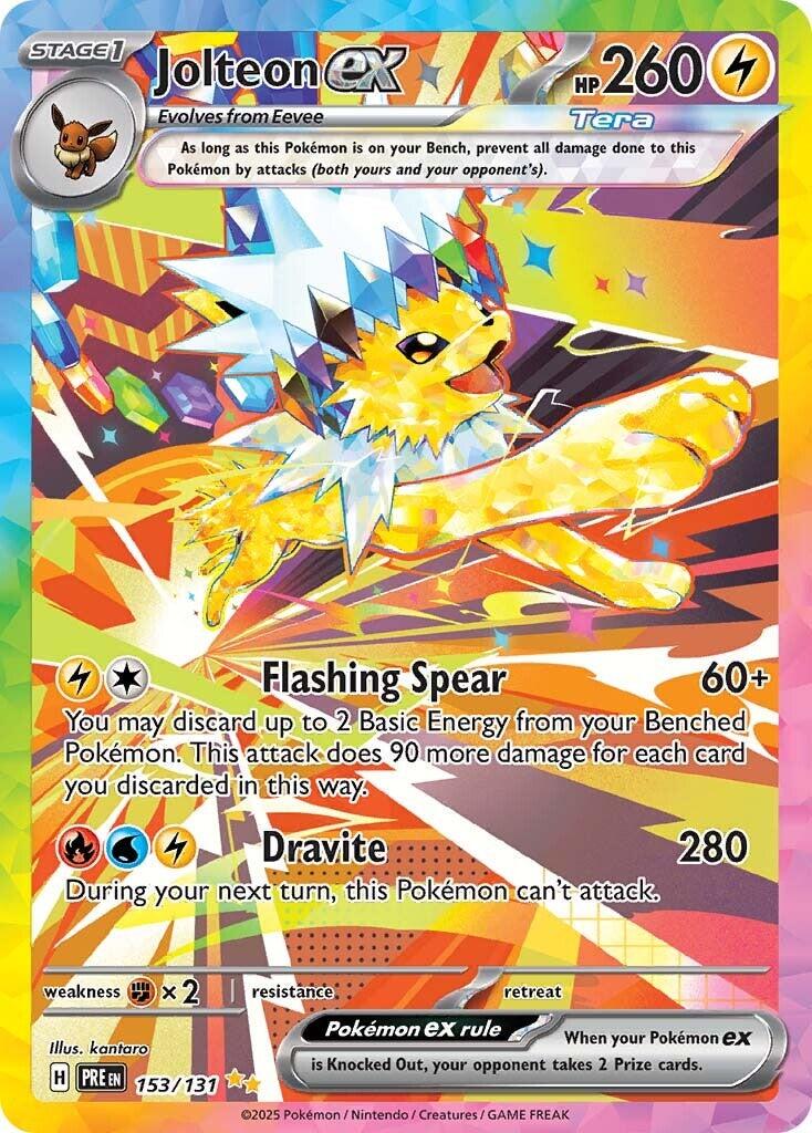 Jolteon ex 153/131 SIR | Prismatic Evolutions