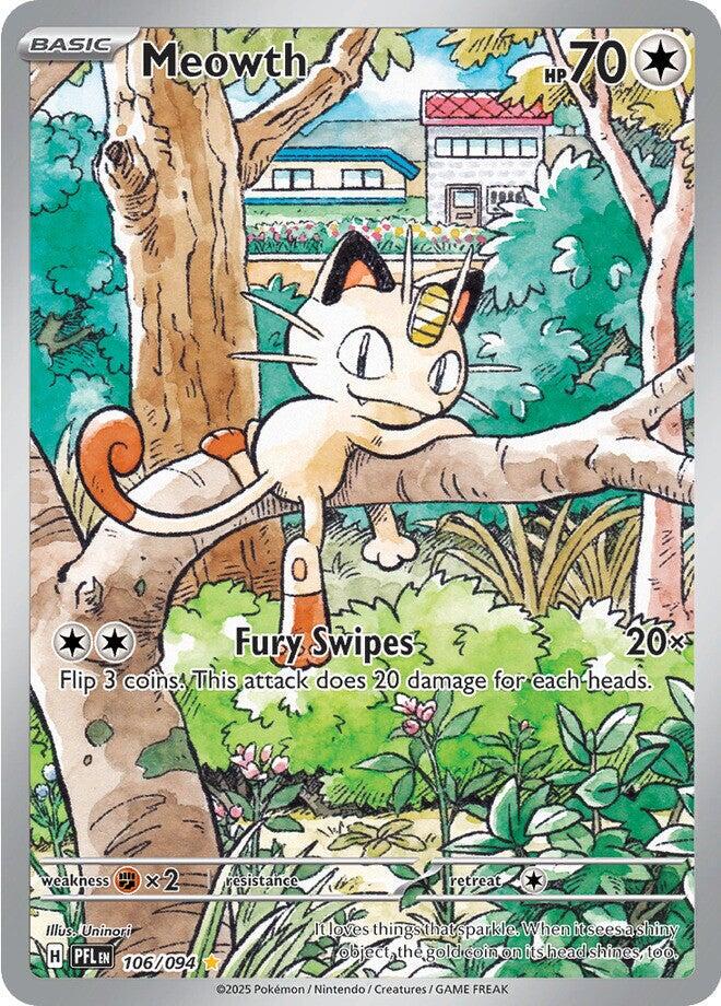 Meowth 106/094 IR | Phantasmal Flames