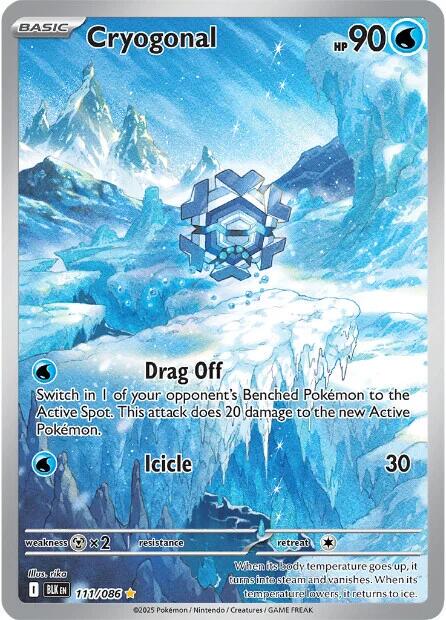 Cryogonal 111/086 | Black Bolt