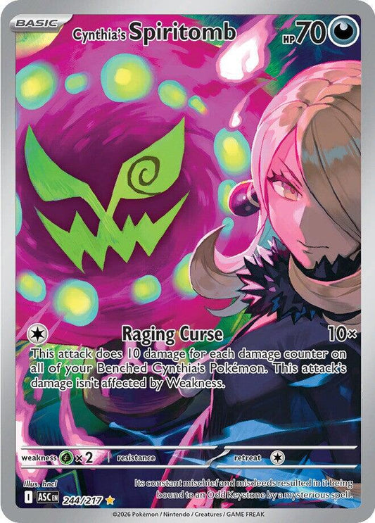 Cynthia's Spiritomb 244/217 IR - Ascended Heroes