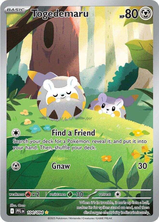 Togedemaru 104/094 IR - Phantasmal Flames