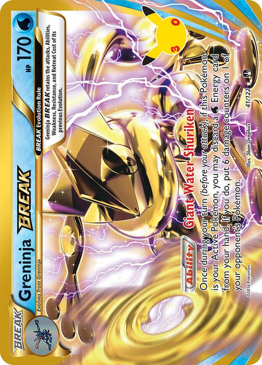 Greninja Break 41/122 CC - 30th Anniversary