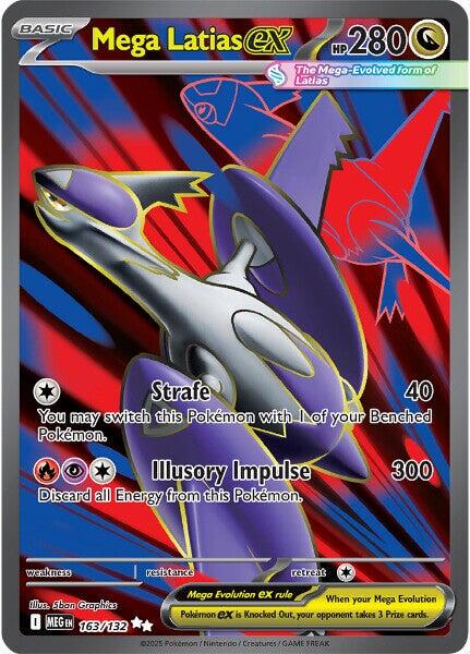 Mega Latias EX 163/132 me01: Mega Evolution