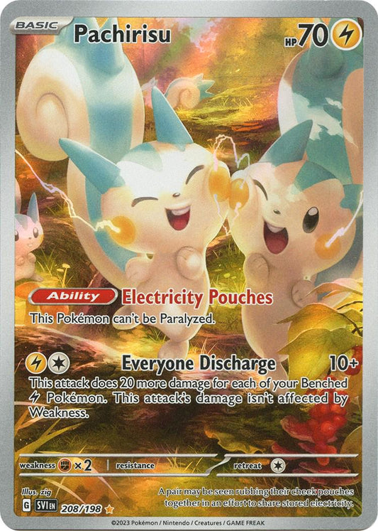 Pachirisu 208/198 SV01: Scarlet & Violet