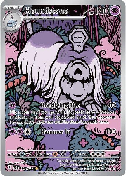 Houndstone 145/132 me01: Mega Evolution