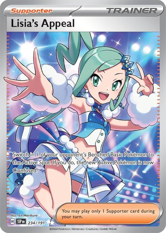 Lisia's Appeal 234/191 SR - Surging Sparks