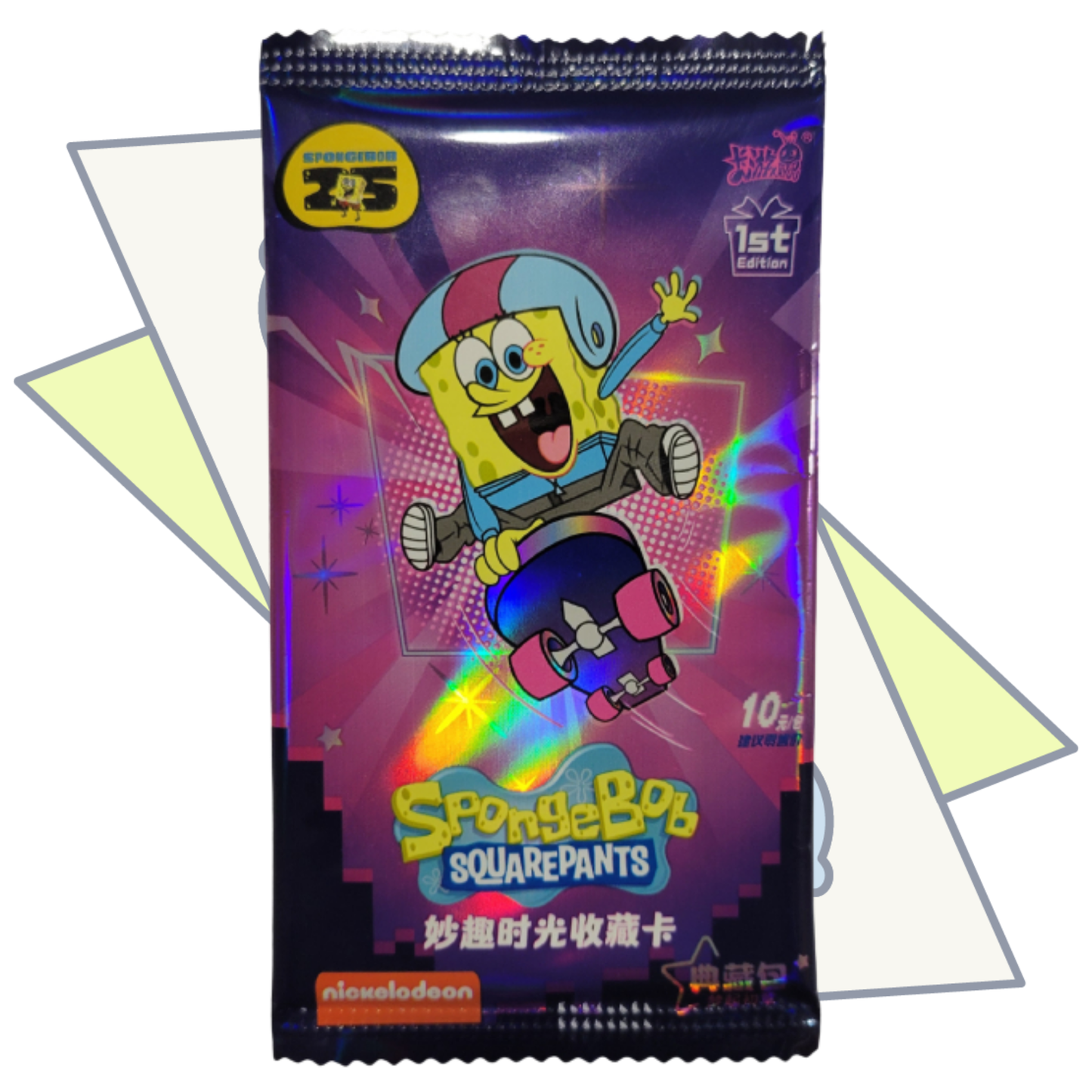 SpongeBob 25th Anniversary Booster Pack | Kayou Chinese