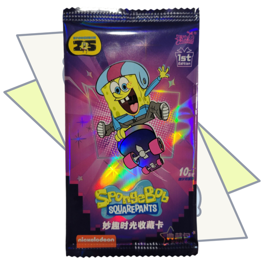 SpongeBob 25th Anniversary Booster Pack | Kayou Chinese