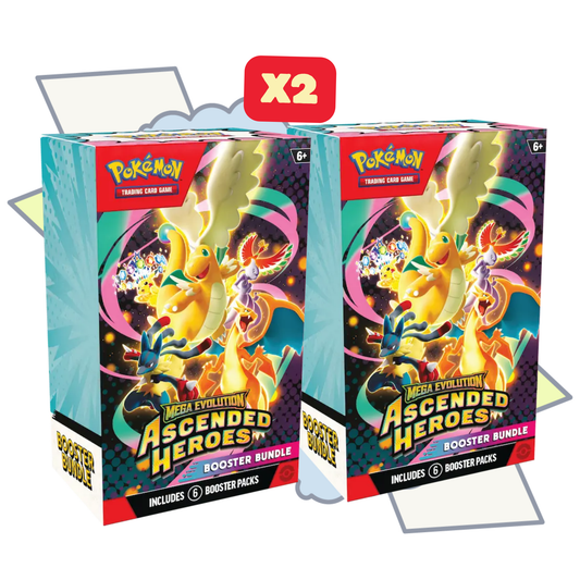 x2 Ascended Heroes Booster Bundles | Pokemon TCG