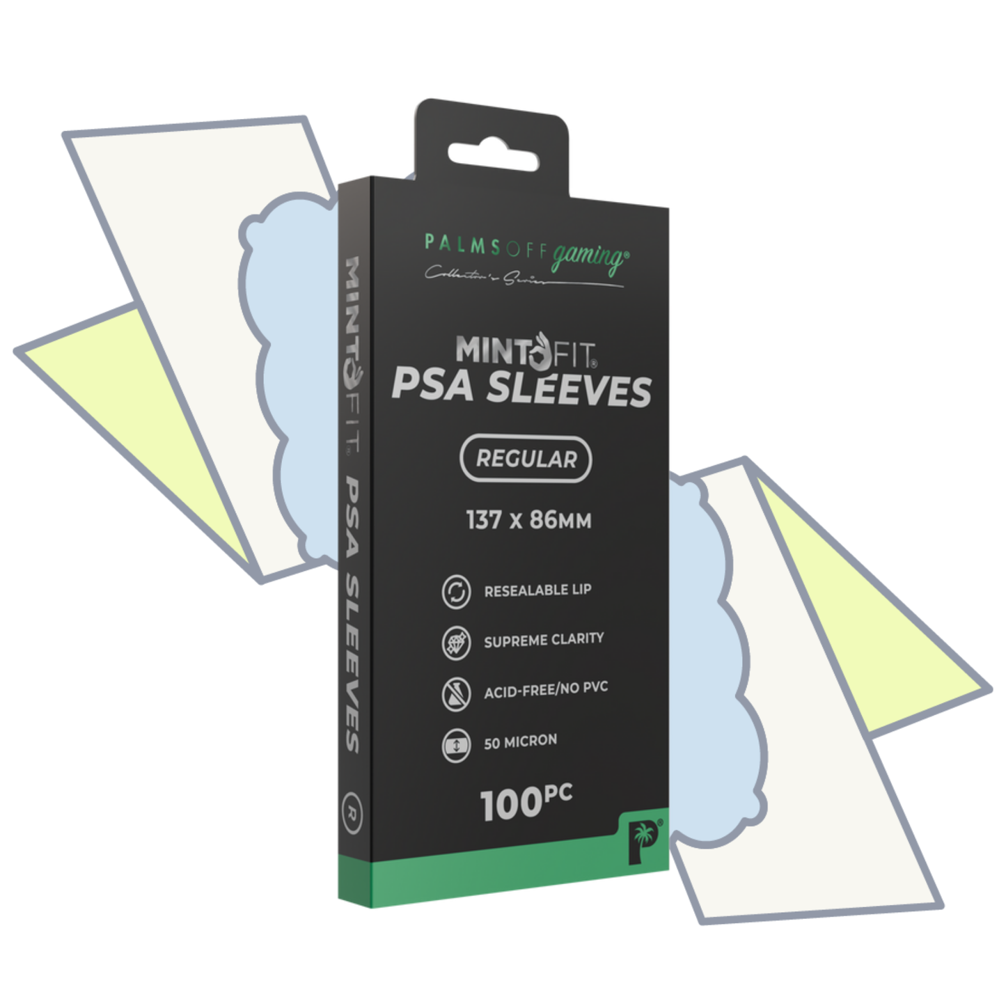 PSA Graded Card Sleeves | Palms Off Gaming