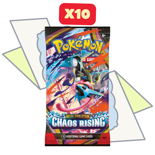 10x Chaos Rising Booster Packs | Pokemon TCG