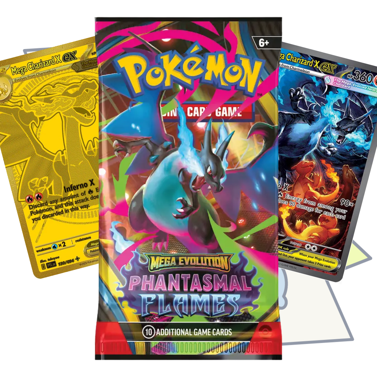 Phantasmal Flames Booster Pack | Pokemon TCG