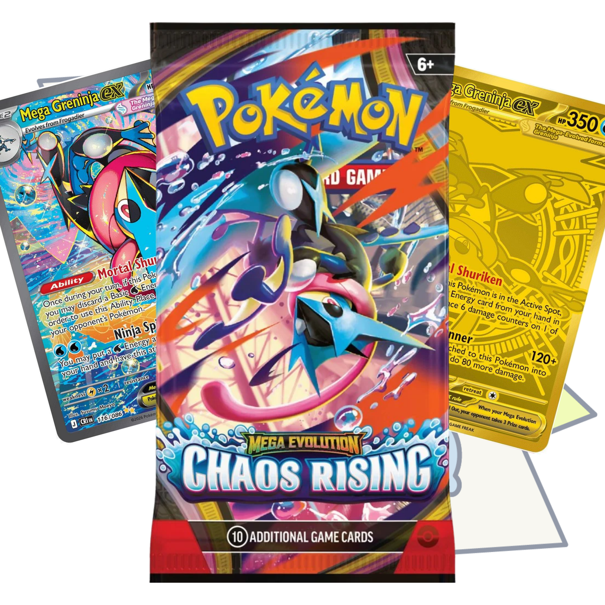 Chaos Rising Booster Pack | Pokemon TCG
