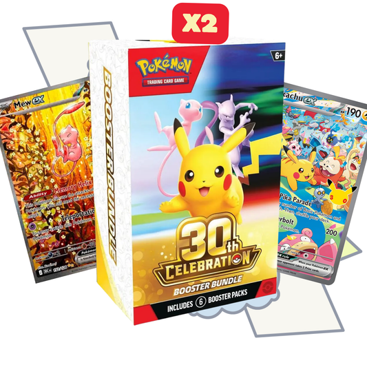 2x 30th Anniversary Booster Bundles | Pokemon TCG