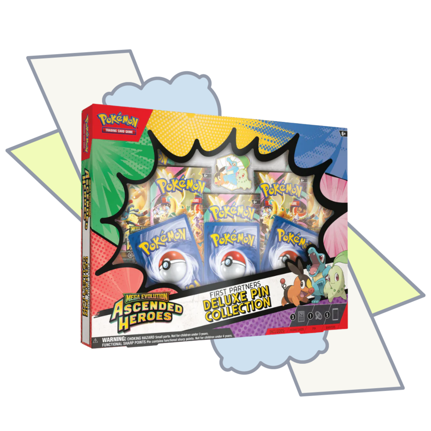 Ascended Heroes First Partners Deluxe Pin Collection | Pokemon TCG
