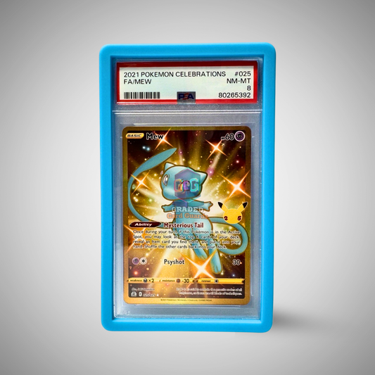 PSA Graded Card Guard - Light Blue
