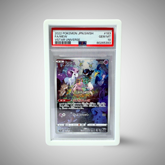 PSA Graded Card Guard - White