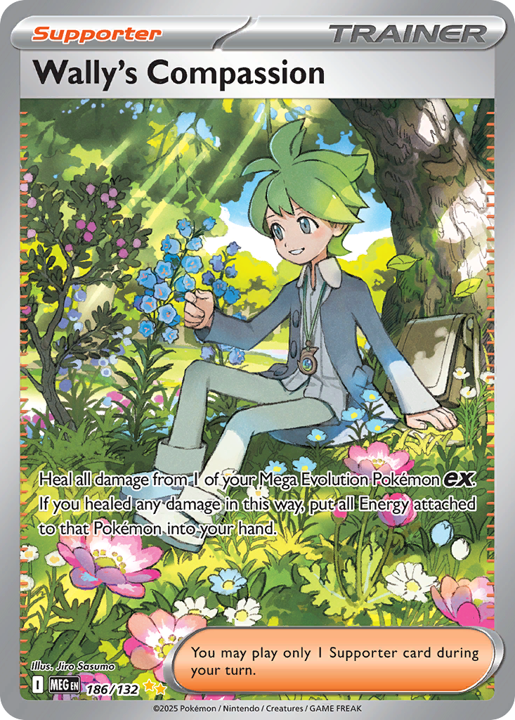 Wally's Compassion 186/132 SIR - Mega Evolution